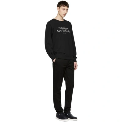 Shop Saturdays Surf Nyc Saturdays Nyc Black Bowery Miller Standard Sweatshirt