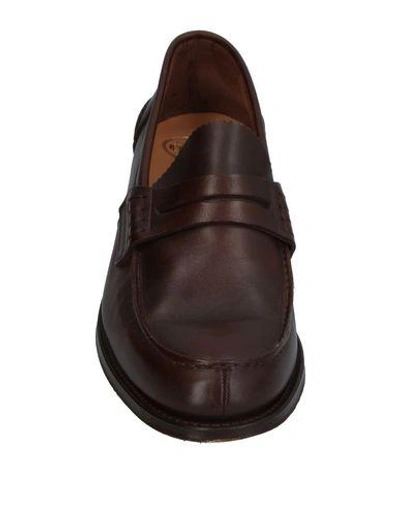 Shop Church's Loafers In Dark Brown