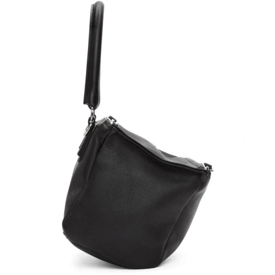 Shop Givenchy Black Small Pandora Bag In 001 Black