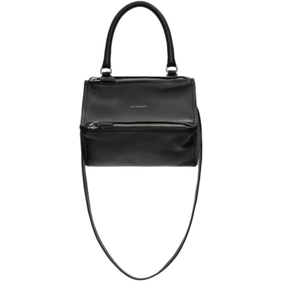 Shop Givenchy Black Small Pandora Bag In 001 Black