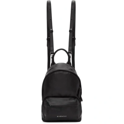 Shop Givenchy Black Leather Nano Backpack