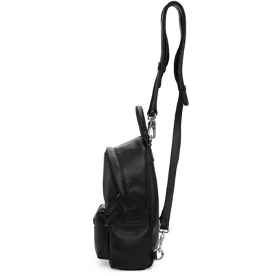 Shop Givenchy Black Leather Nano Backpack
