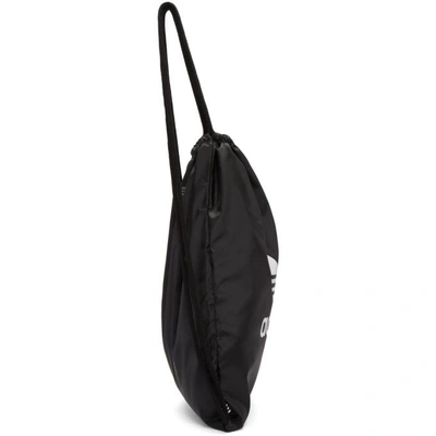 Shop Adidas Originals Black Trefoil Gym Backpack
