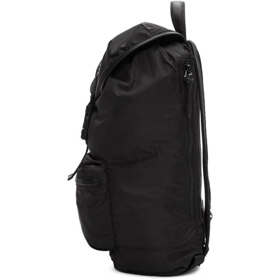 Shop Givenchy Black Nylon Star Obsedia Backpack