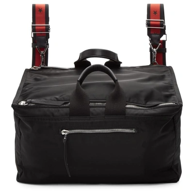 Shop Givenchy Black Pandora Hybrid Backpack