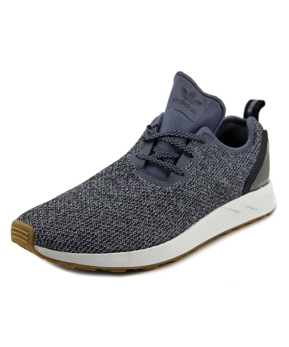 Adidas Originals Adidas Zx Flux Adv Asym Round Toe Canvas Running Shoe In  Grey | ModeSens
