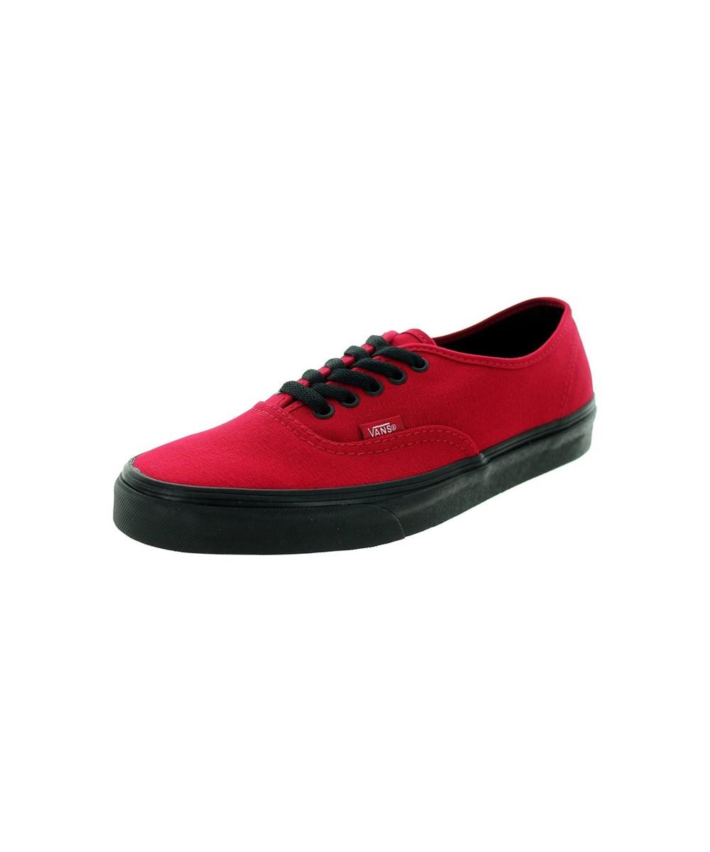 red vans lace up