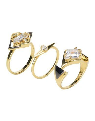 Shop Noir Jewelry Ring In Gold