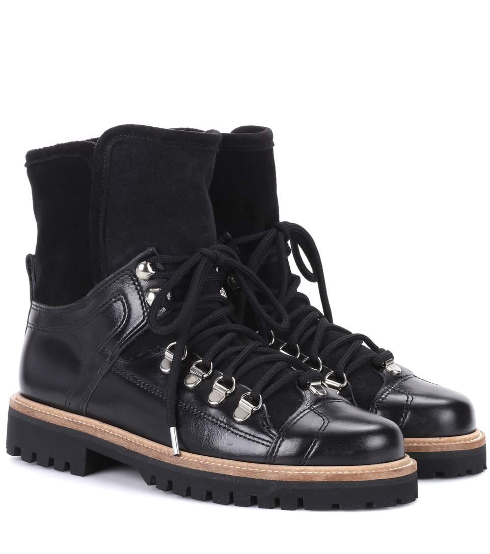 ganni edna hiker boots