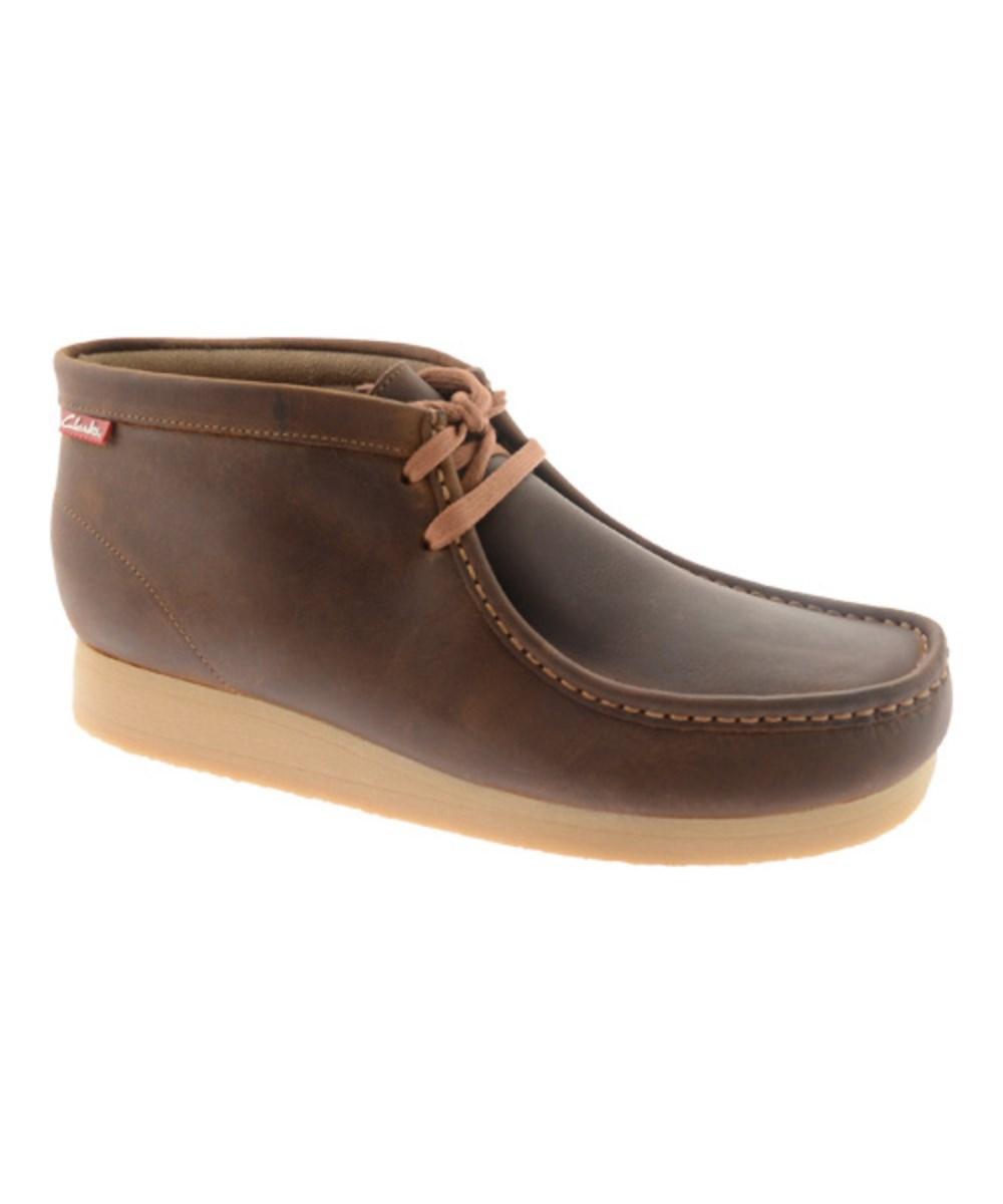 clarks stinson hi moc toe boot