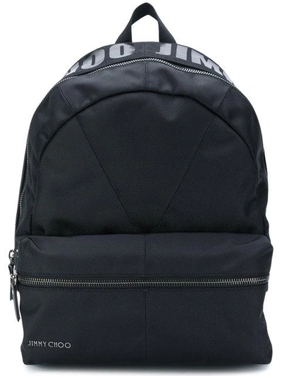 Shop Jimmy Choo Reed Backpack In Black