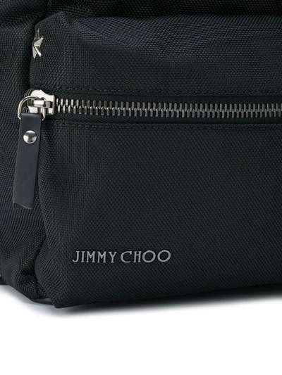 Shop Jimmy Choo Reed Backpack In Black