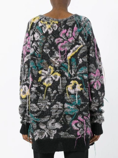 Shop A.f.vandevorst Floral Knit Jumper