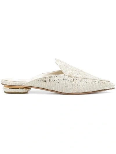 Shop Nicholas Kirkwood 18mm Beya Flat Mules