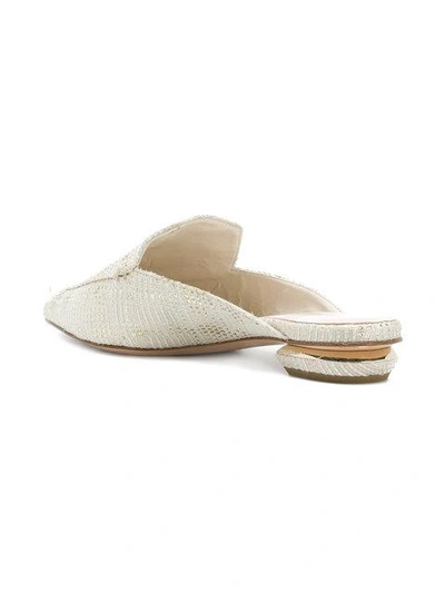 Shop Nicholas Kirkwood 18mm Beya Flat Mules