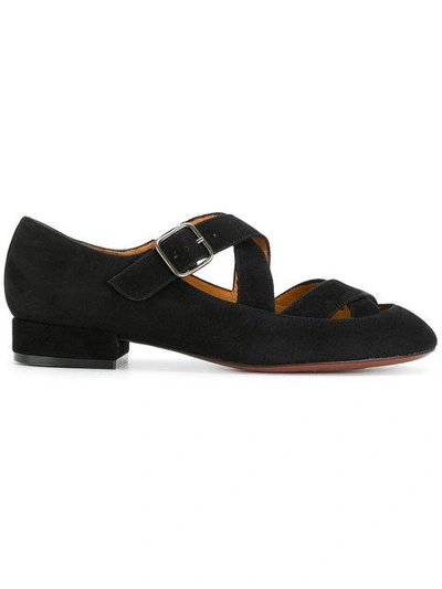 Shop Chie Mihara Ramal Loafers In Black