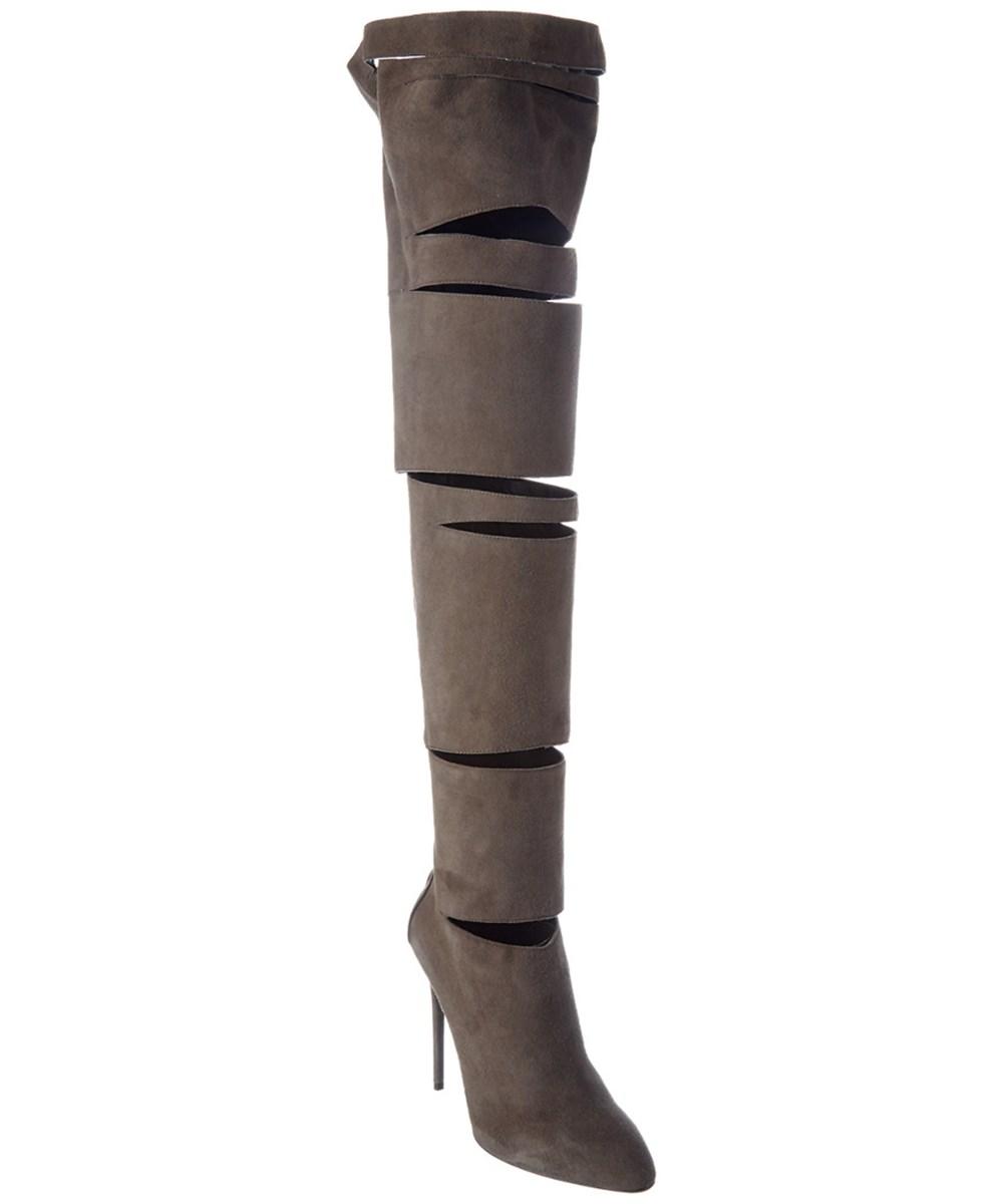 giuseppe zanotti suede boots