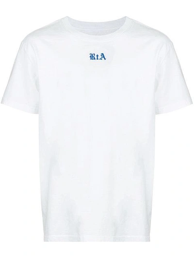 Shop Rta Classic Logo T In White