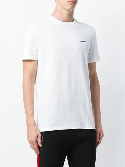Shop Neil Barrett Lightning Bolt T-shirt - White