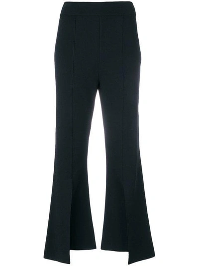 Shop Stella Mccartney Flared Cropped Trousers