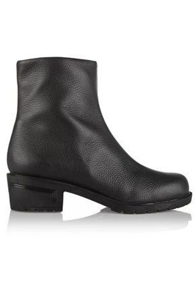 Shop Giuseppe Zanotti Woman Leather Boots Black