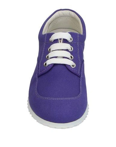 Hogan Sneakers In Purple
