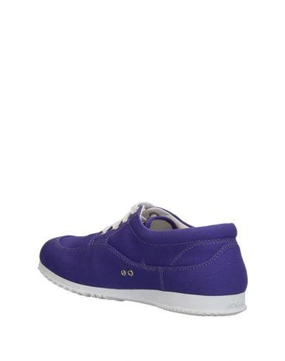 Shop Hogan Woman Sneakers Purple Size 6.5 Textile Fibers