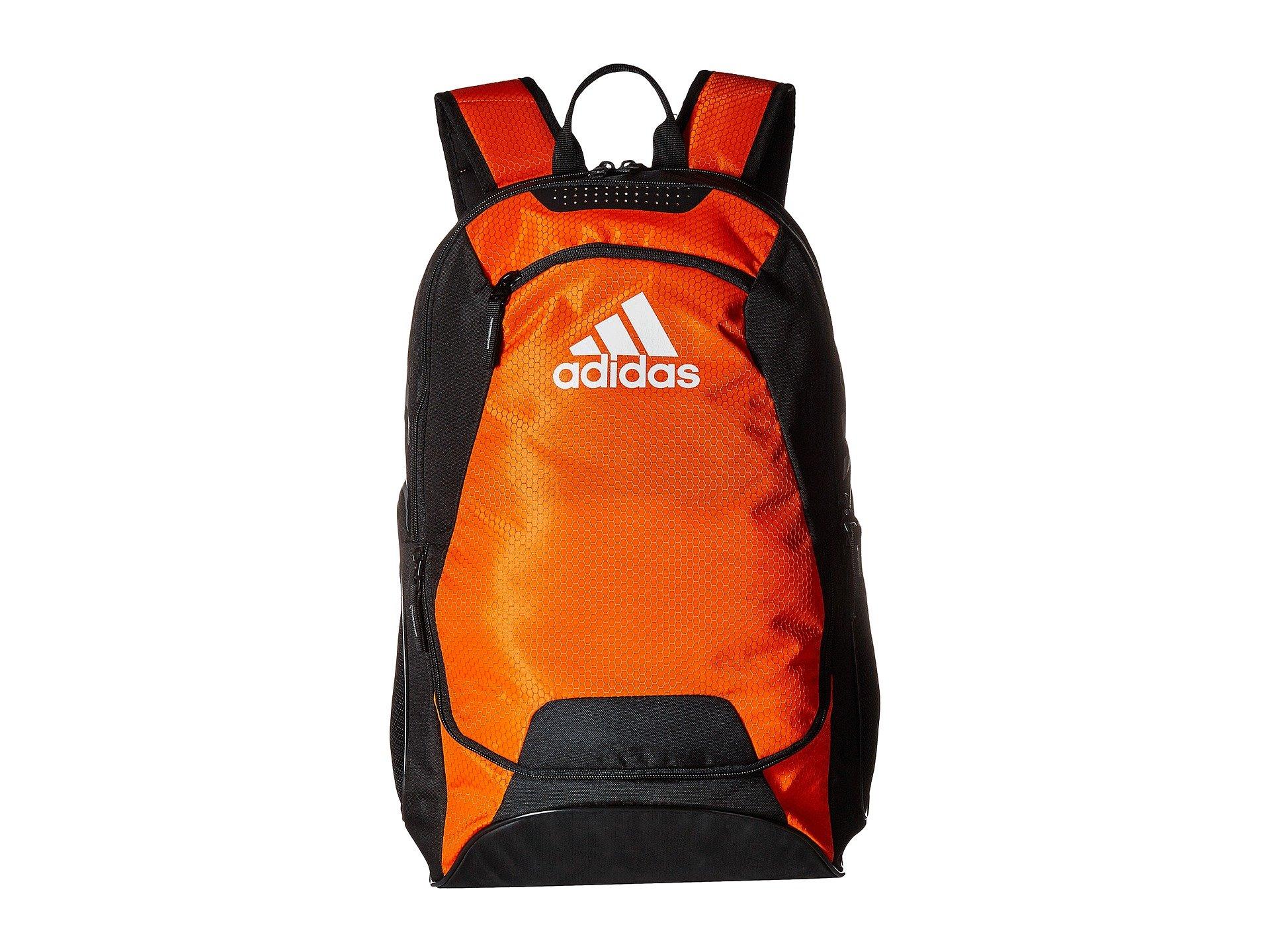 adidas orange backpack