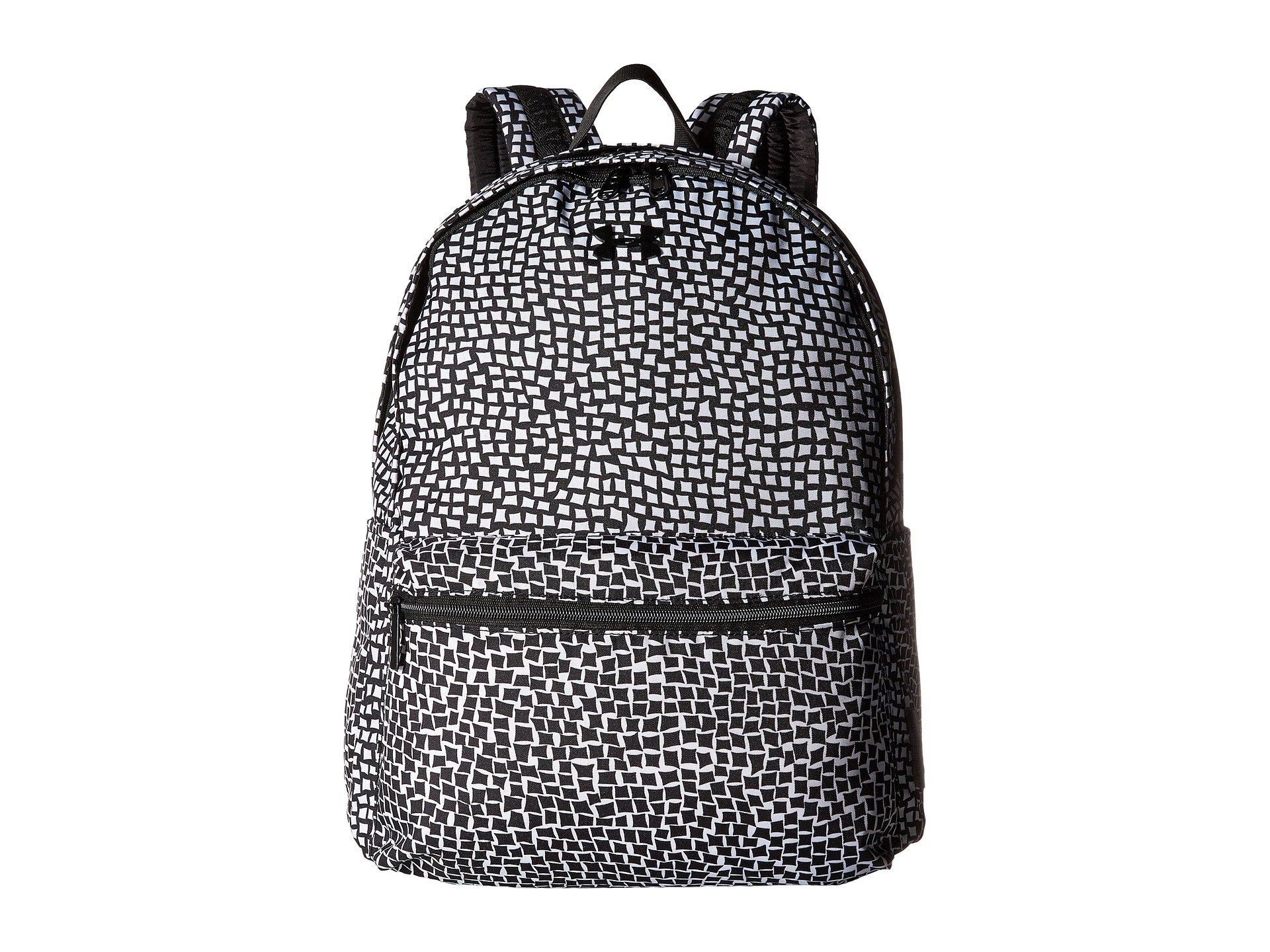 under armour backpack black and white