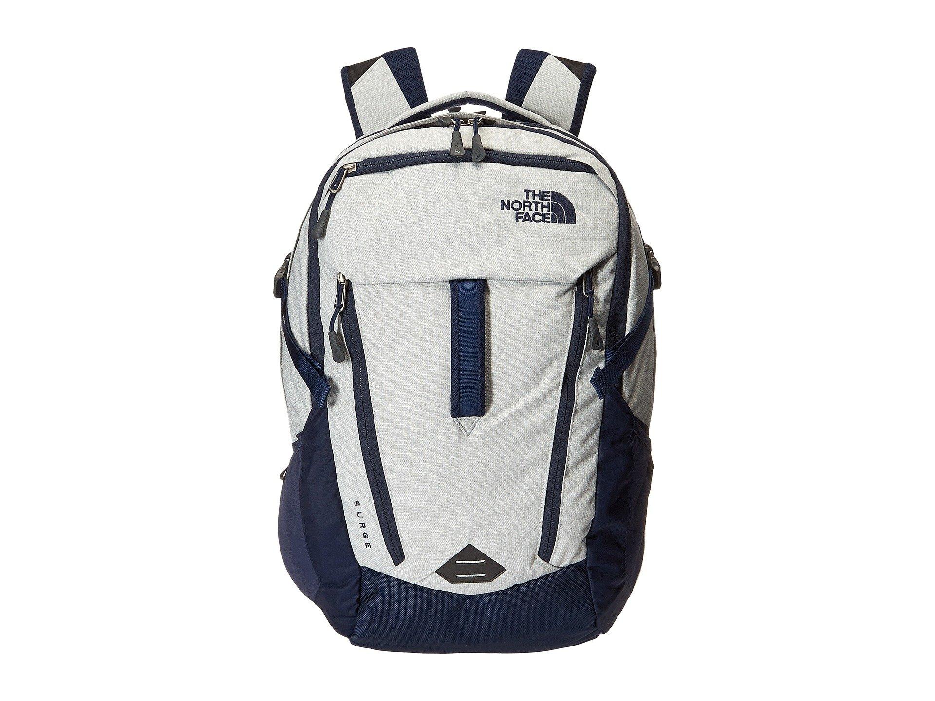 north face surge blue