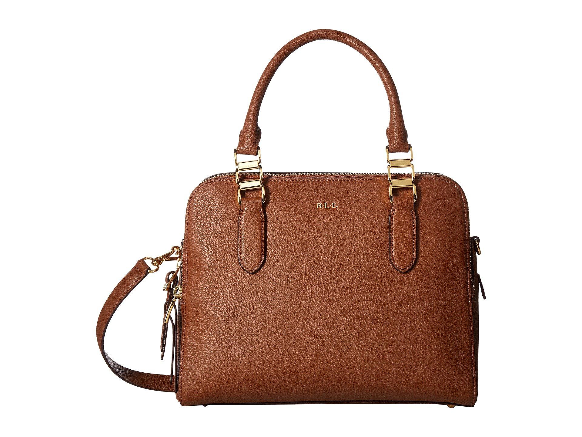 ralph lauren medium satchel