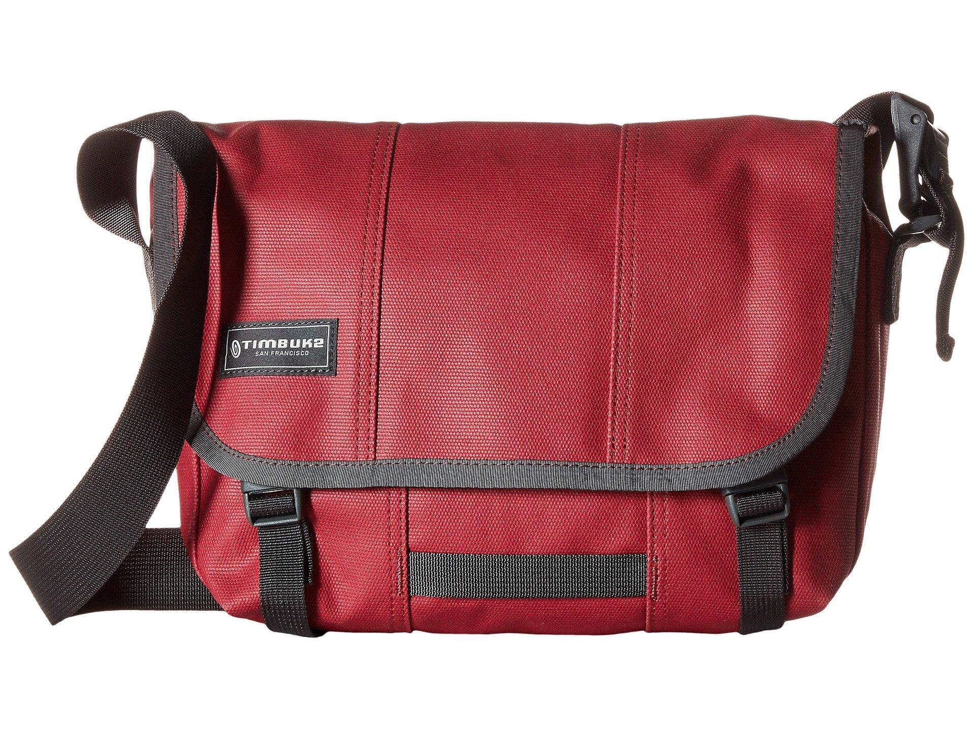 Timbuk2 Classic Messenger Bag Extra Small In Heirloom Persian Red Modesens