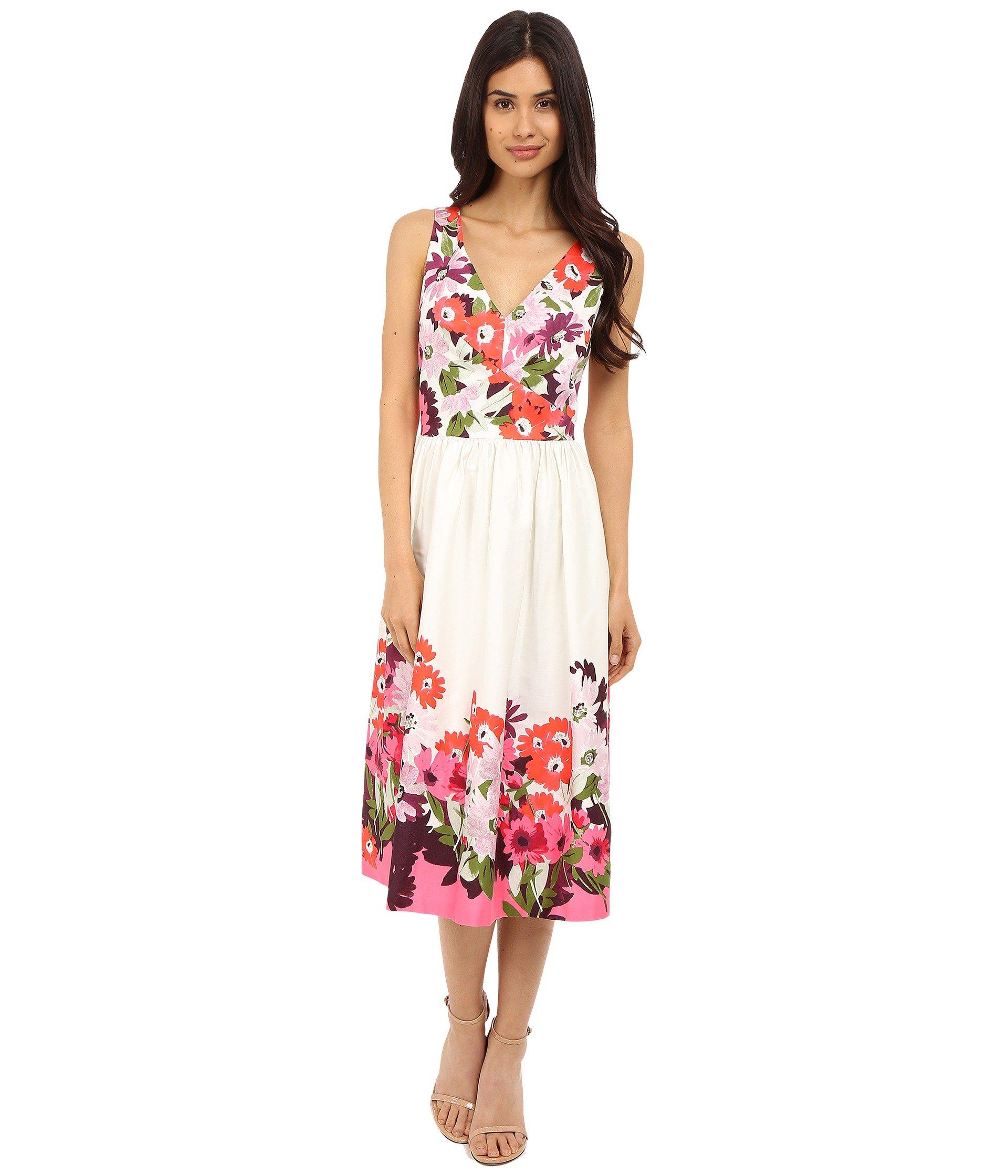 cotton dress midi length