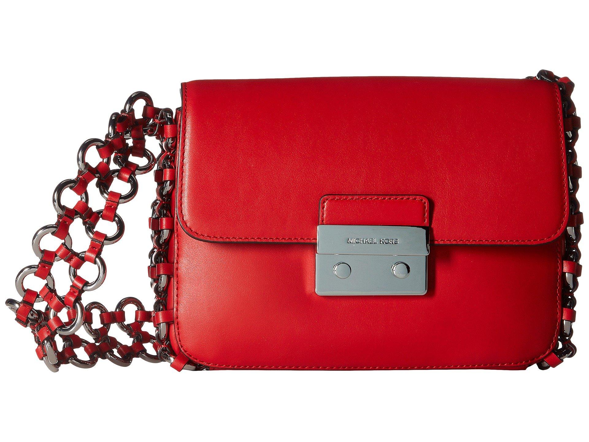 michael kors bright red