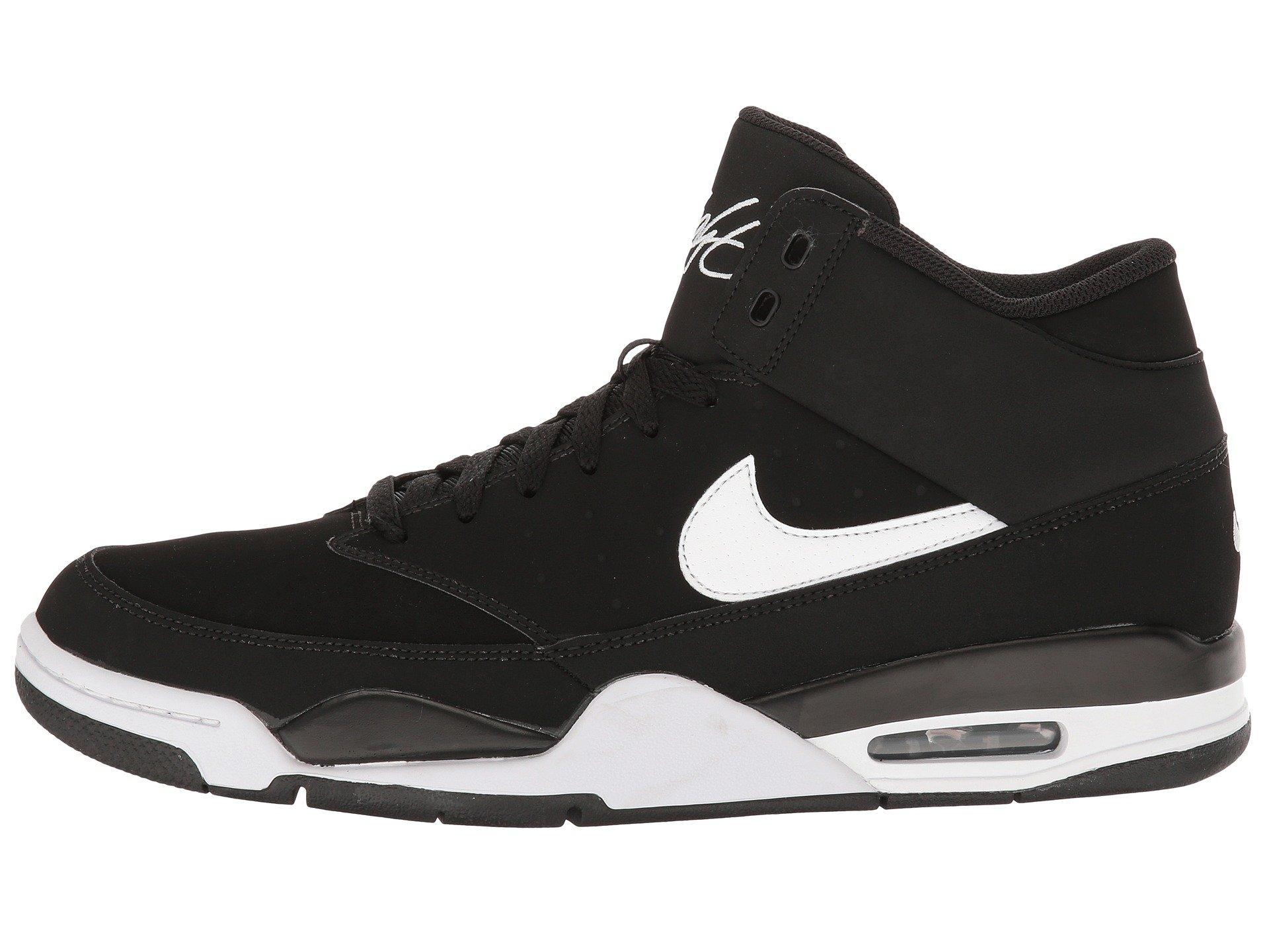 nike air flight classic black and white