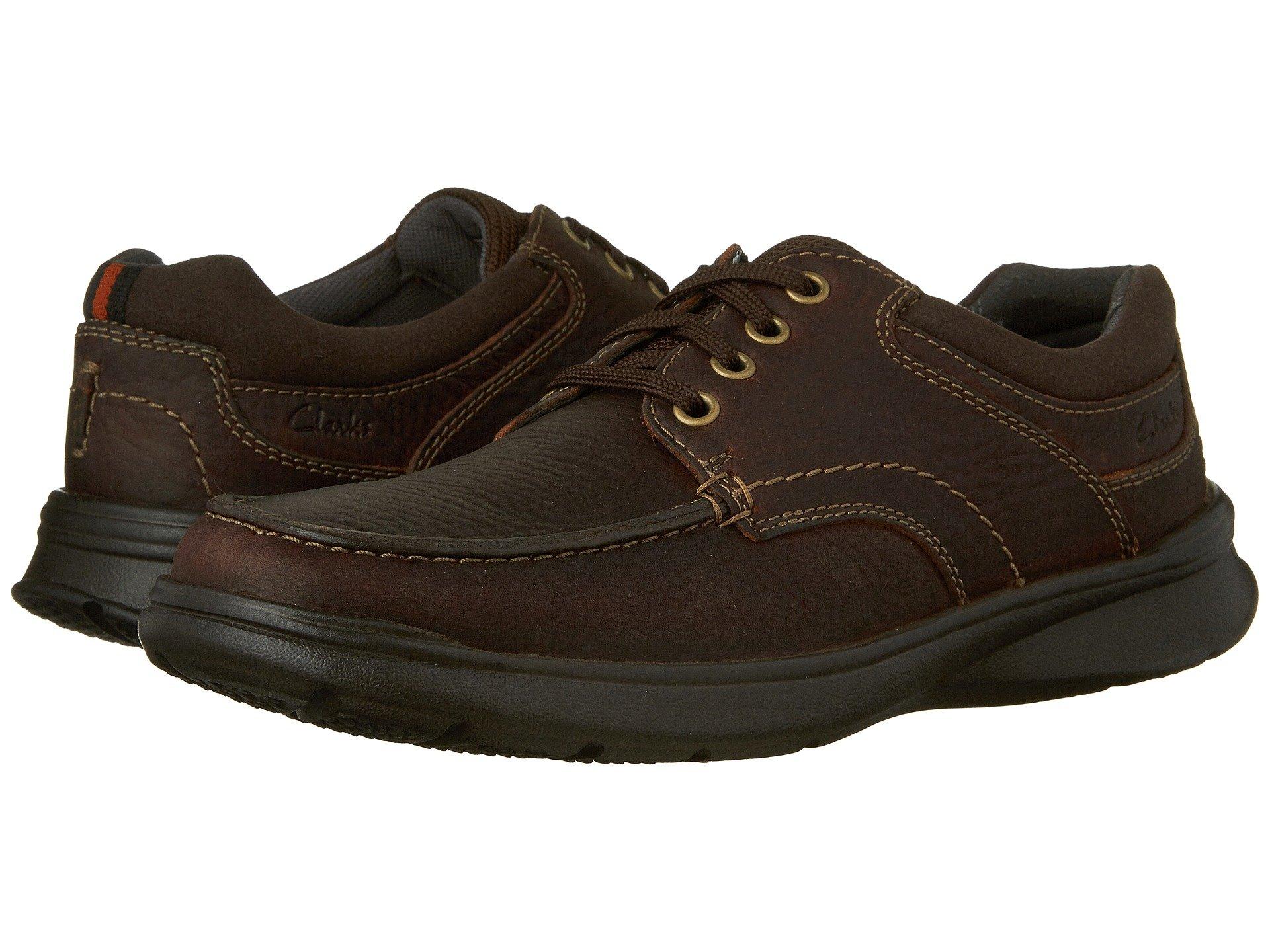 clarks cotrell edge brown oily