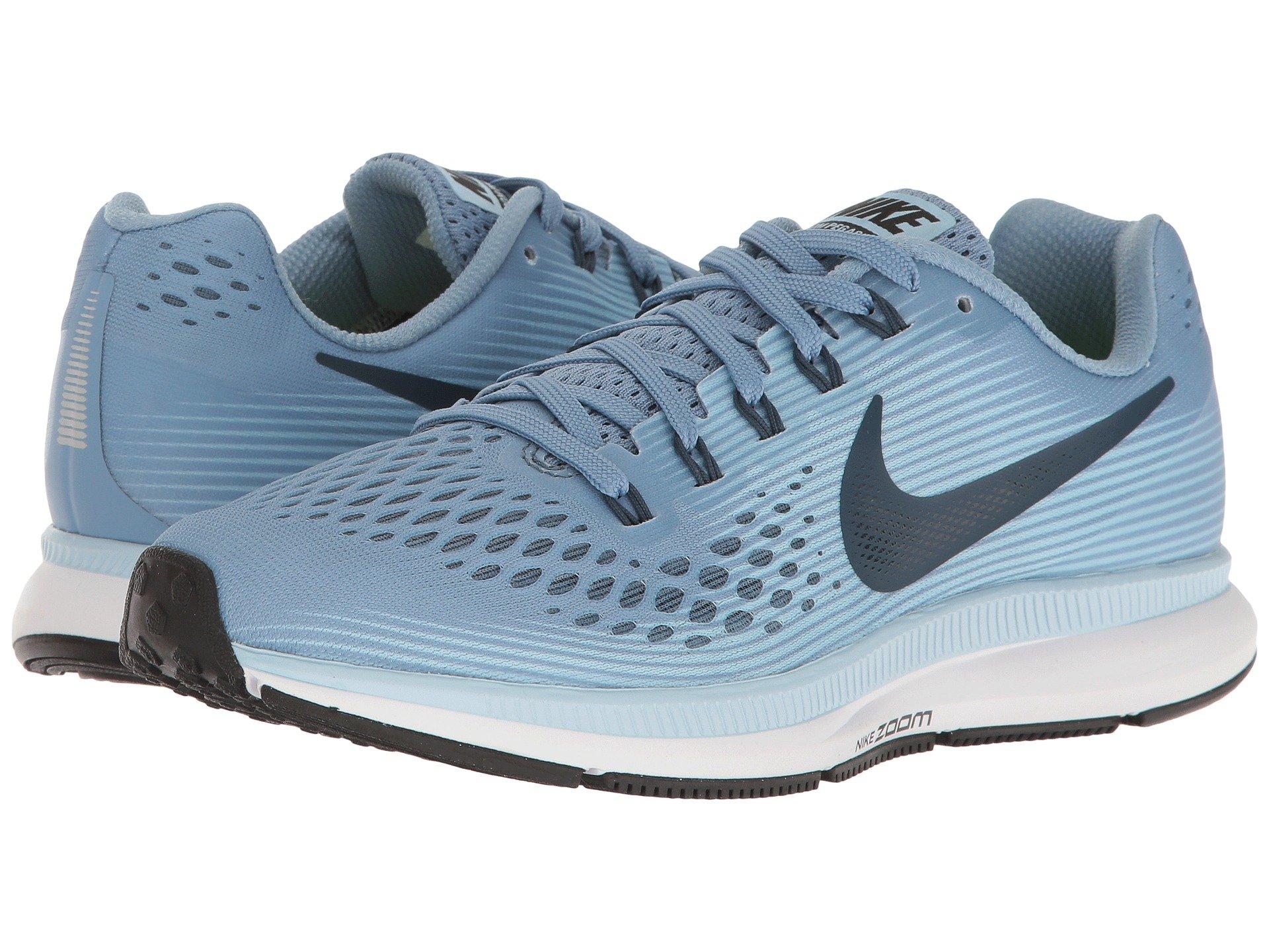 Nike Air Zoom Pegasus 34 In Work Blue/black/ice Blue/white | ModeSens