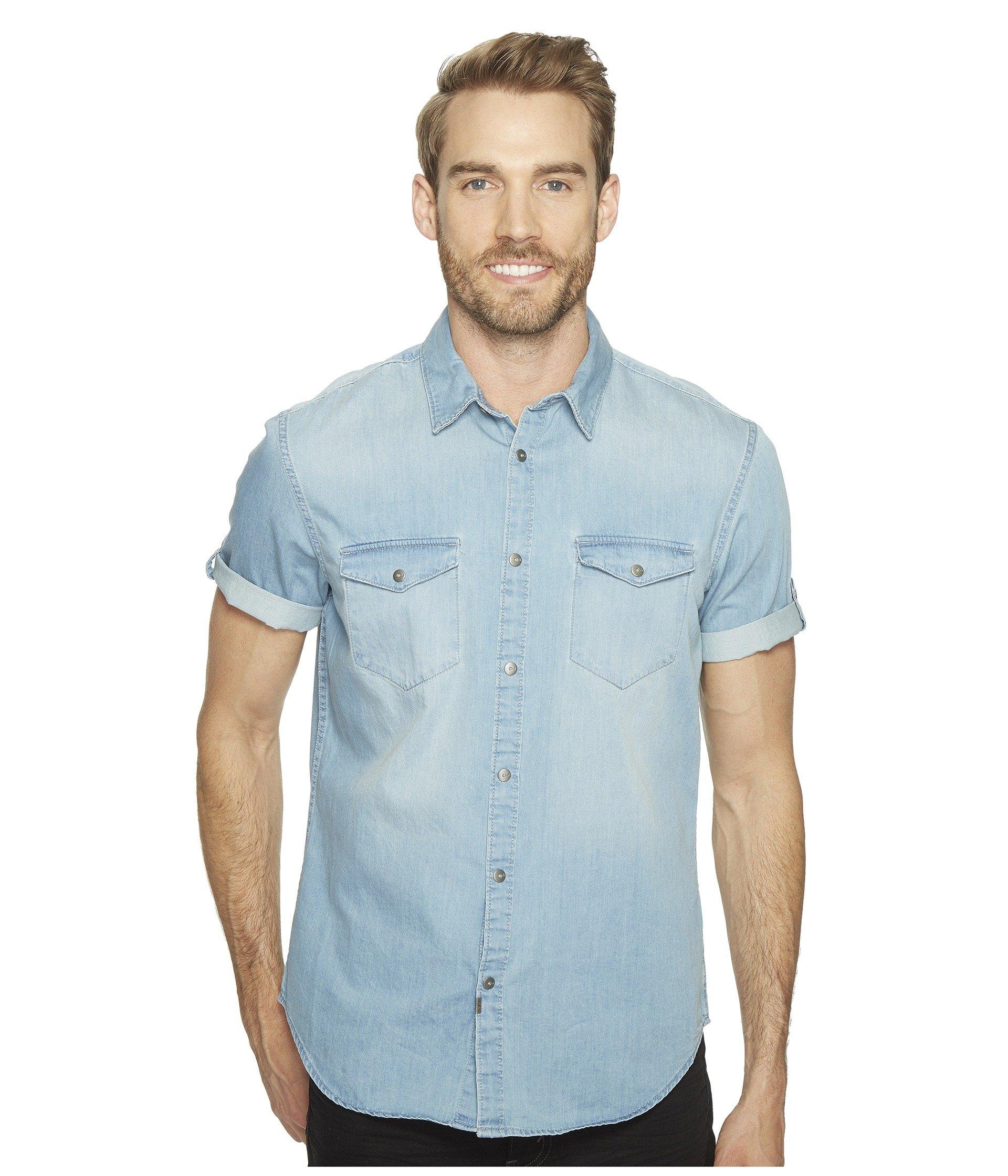 calvin klein denim shirt