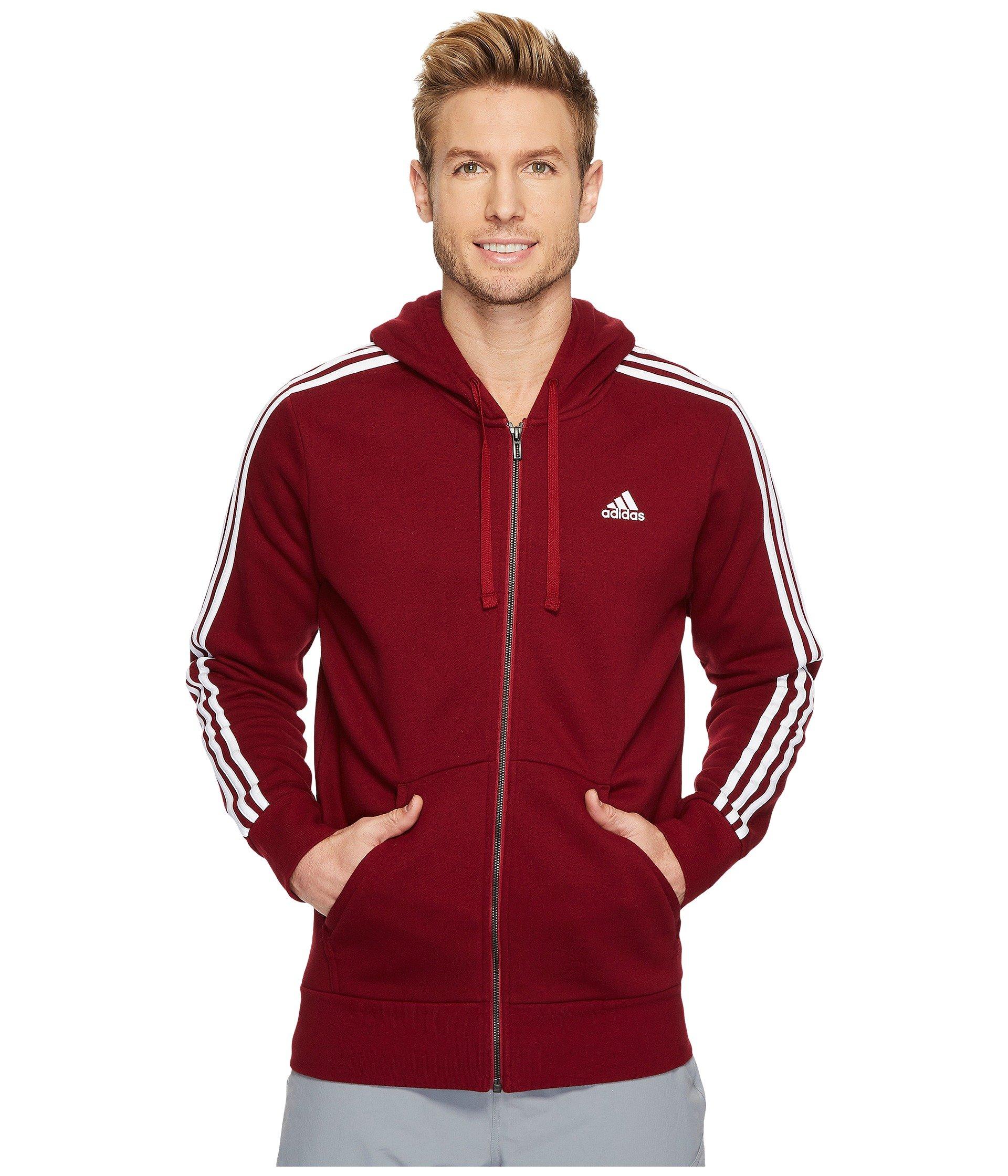 adidas originals hoodie burgundy