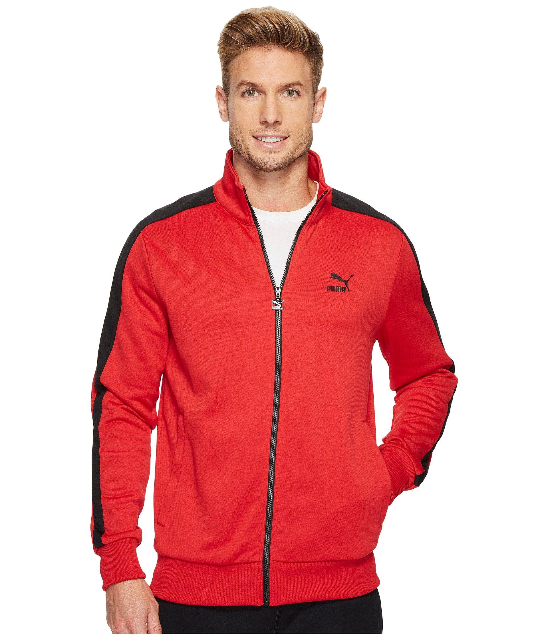 puma men's archive t7 track jacket