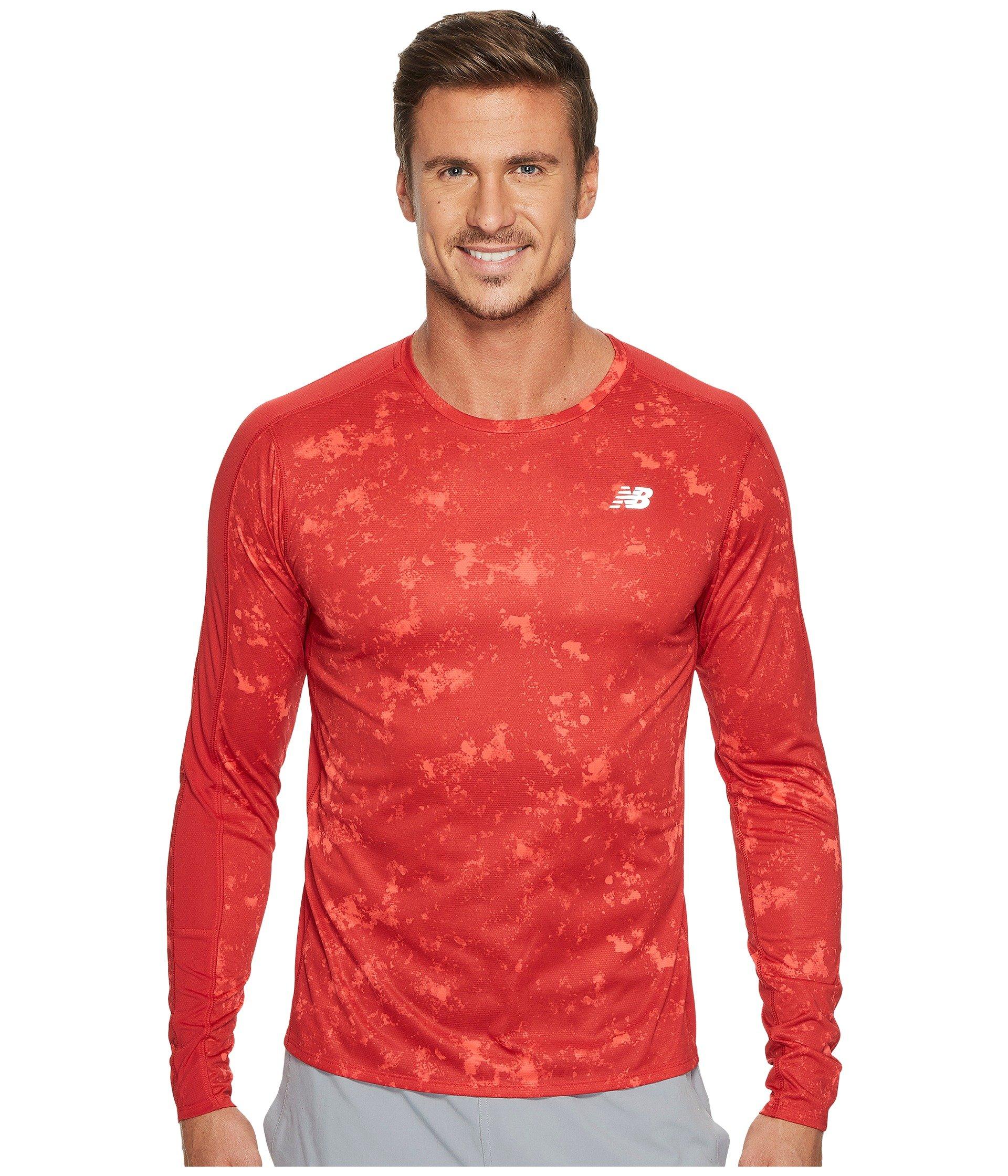 new balance accelerate long sleeve top