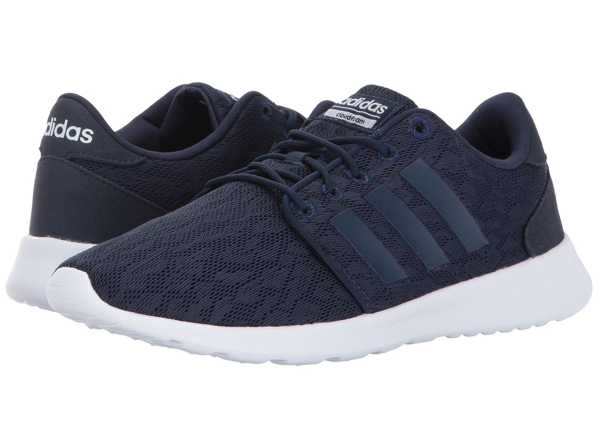 Adidas Originals Cloudfoam Qt Racer, Navy/white | ModeSens