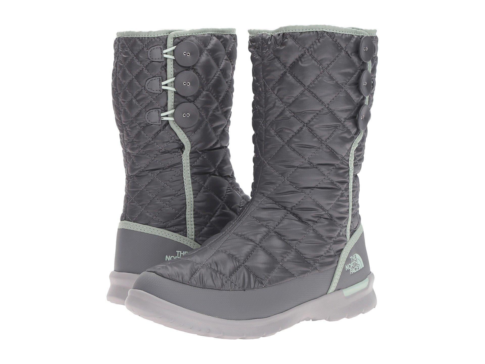 north face thermoball button up boots