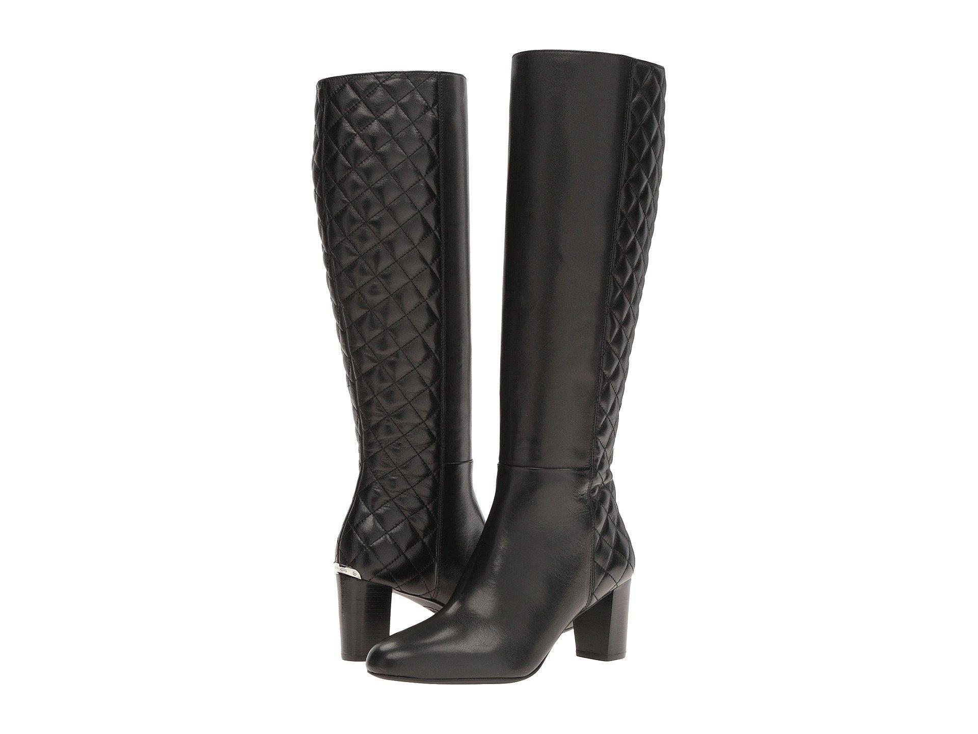 quilted michael kors boots