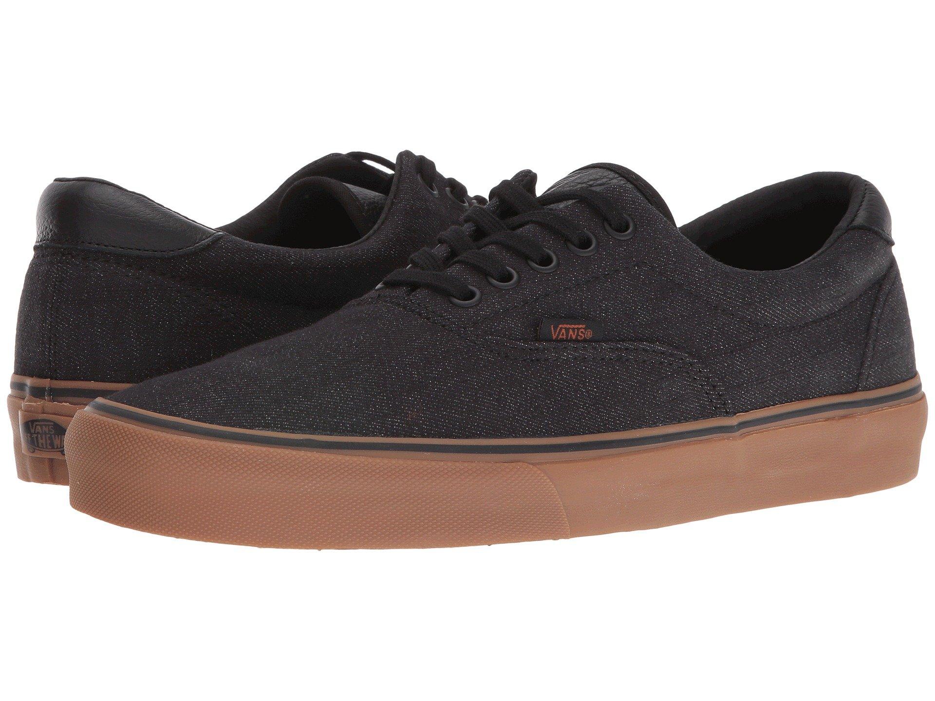 vans era 59 black gum