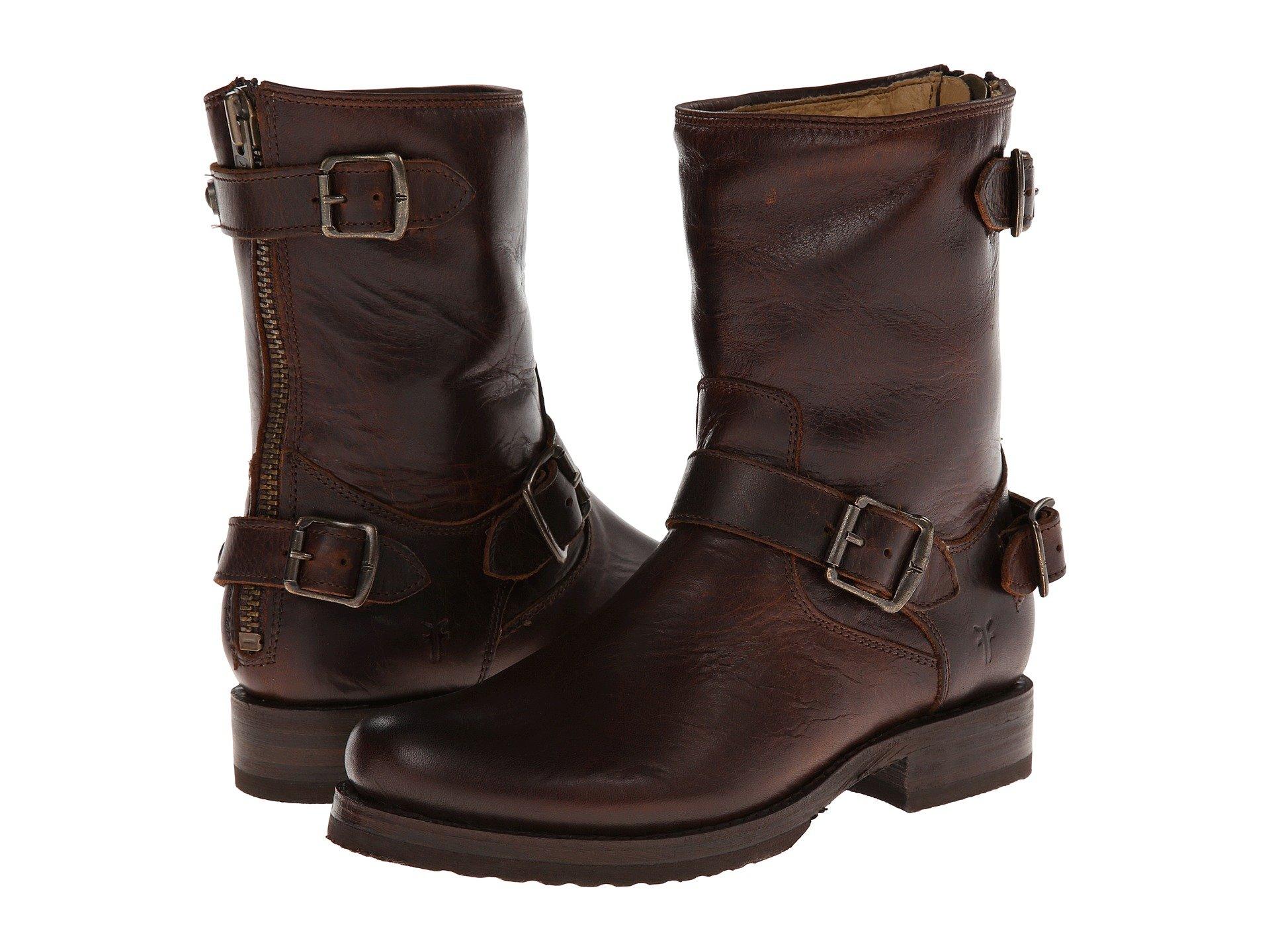 frye veronica back zip boot