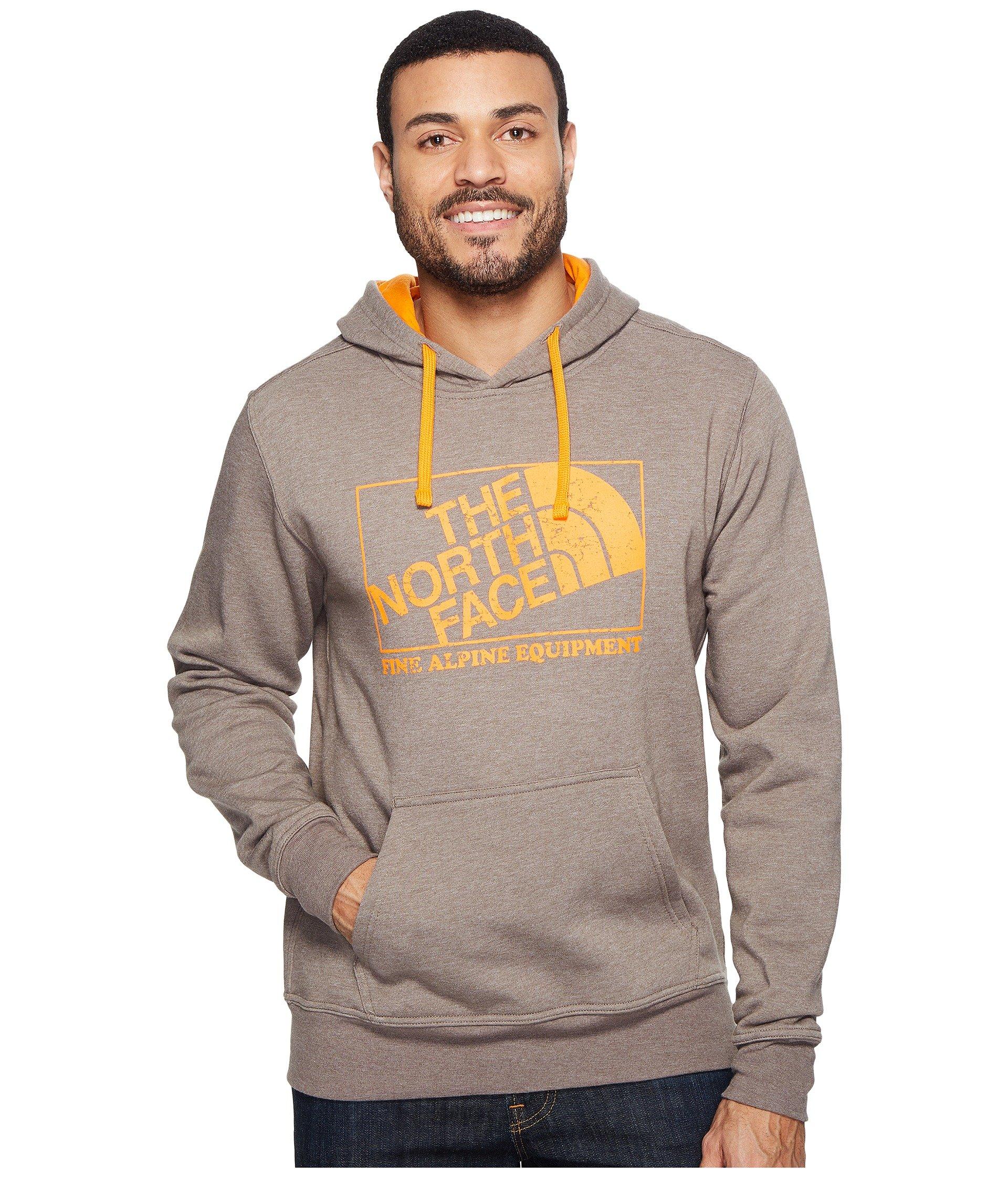 brown north face hoodie