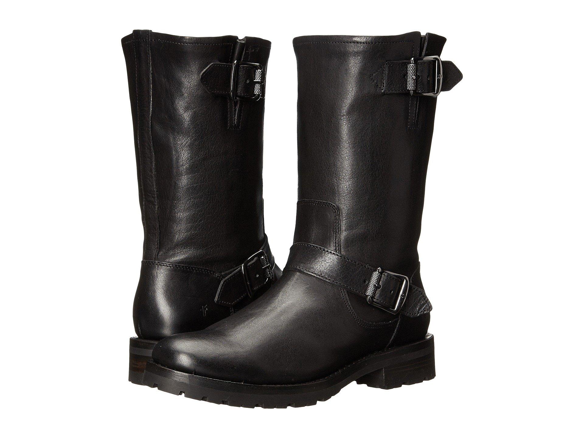 Frye natalie clearance mid engineer black