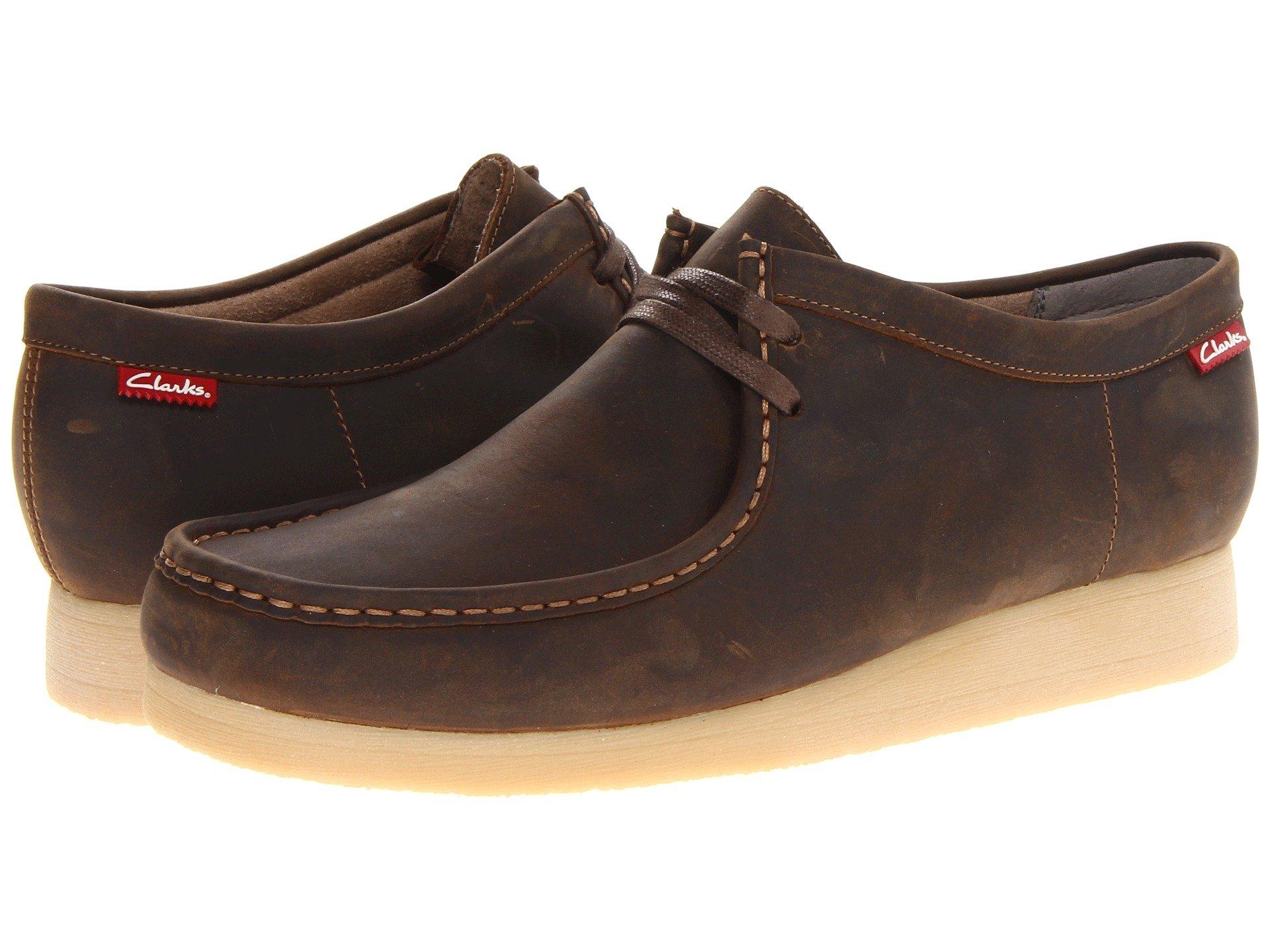 clarks beeswax leather