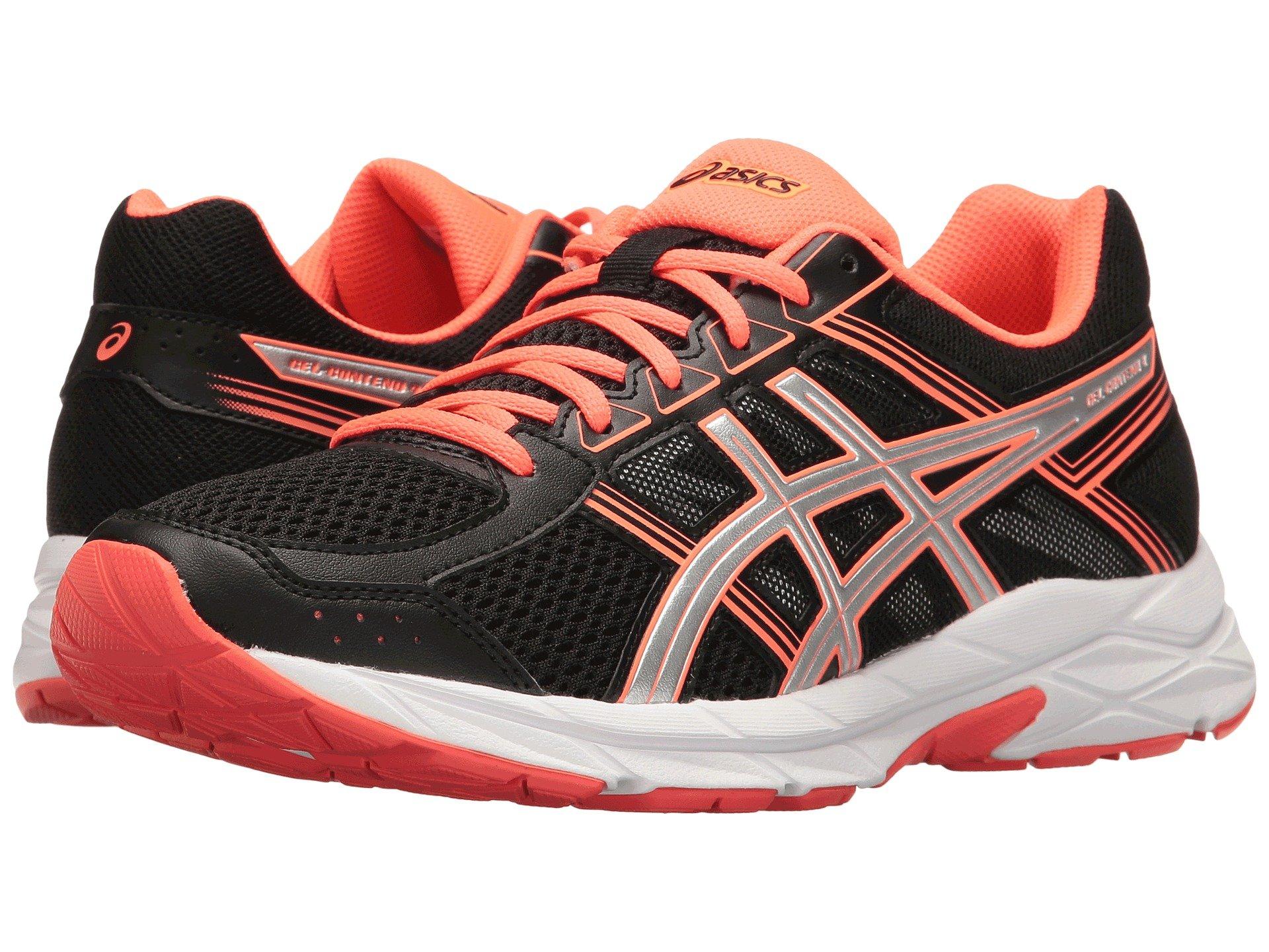 asics contend 4 black